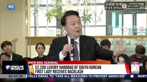 $2,200 luxury handbag of South Korean first lady receives backlash
