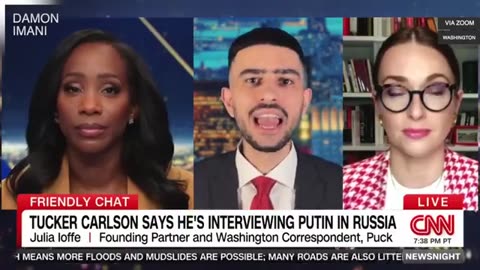 CNN reacts to Tucker's interview with Putin