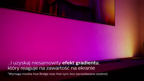 Philips Hue Tuba LED Play - Zgraj ?wiat?o z filmem, gr? i muzyk?