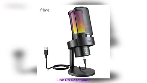 Deal FIFINE Ampligame A8 PLUS USB MIC with Contrallab