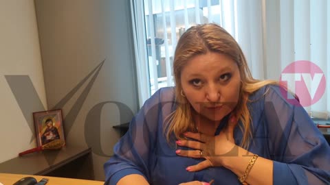 Exclusiv – Interviu fabulos Vocea TV cu Diana Iovanovici Șoșoacă, în biroul de la Bruxelles!