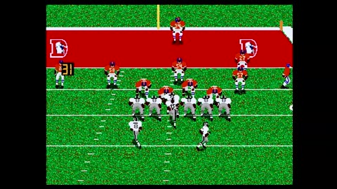 Madden96 (Sega Genesis) Raiders vs Broncos Part4