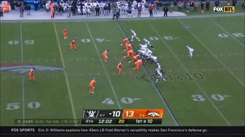 NOW Las Vegas Raiders vs. Denver Broncos Full Highlights 4th QTR | NFL Week 11, 2022 PART 1