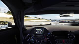 Onboard | Mercedes AMG GT3 at Laguna Seca | Assetto Corsa | Logitech G25