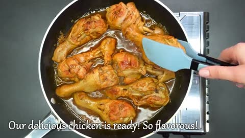 The best recipe for chicken legs. I learned this trick in a restaurant!😋