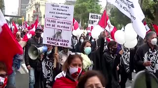 Peruvians march 29 years after Guzman's capture