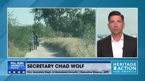 Fmr. Acting DHS Sec. Chad Wolf on the humanitarian crisis occurring at the border