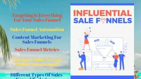 INFLUENTIAL SALE FUNNELS ⚡️Ebook + Bonuses 2023⚡️Earn 65%