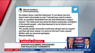 Whoopi Goldberg Was Absolutely Wrong About Race and the Holocaust -- Tony on Newsmax TV