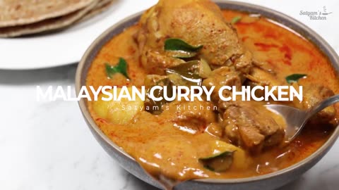 Malaysian Chicken Curry | Roti Canai Chicken Curry Recipe | Roti Canai Curry Sauce | Roti Canai