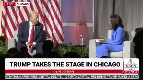 Trump: Kamala Harris "was Indian all the way. And then all of a sudden...