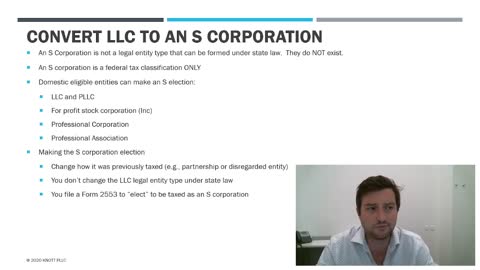 How to Convert my LLC into an S Corporation