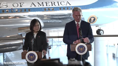 Speaker McCarthy Welcomes Taiwan's President to the Reagan Presidential Library