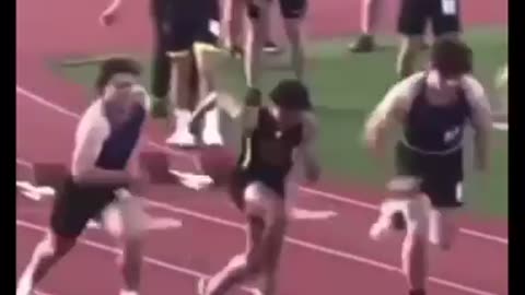 Track Fails… Coach told him, “Stay in your lane and don’t get cocky.”