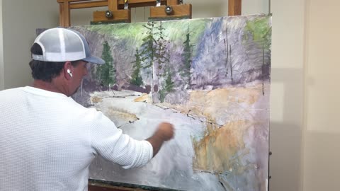 Starting a oil painting with strong foundation