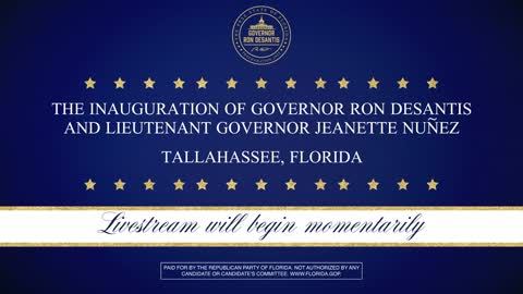 The Inauguration Of Governor Ron Desantis And Lieutenant Governor Jeanette Nuñez