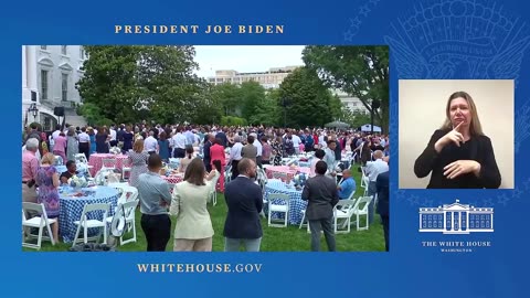 President Biden KICKS OFF White House Picnic with Inspiring Speech