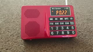 Prunus L-258 - FM Band Scan 10/12/2022 1118 UTC QTH UK