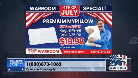 Lindell: Premium MyPillow Lowest Price Exclusive For The Posse For July 4th