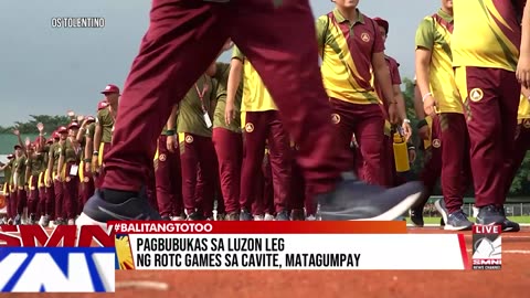 Pagbubukas sa Luzon leg ng ROTC Games sa Cavite, matagumpay