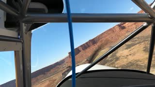 Rans S-21 landing at Mineral Canyon, Utah