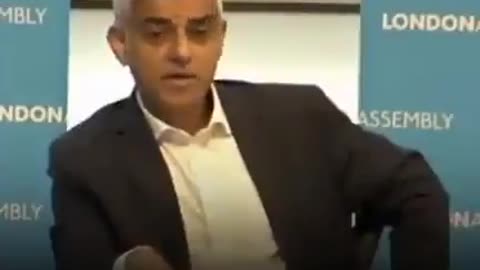 Sadiq Khan, the mayor of London 🤡