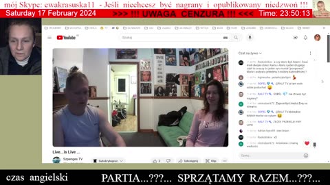 Ewka z Andrzejem na Szpenges TV 👮‍♀️ - 17.02.2024 rok