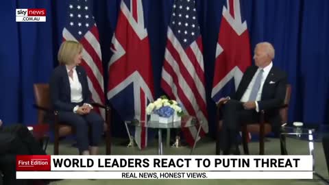 World leaders react to Putin's nuclear weapon threat