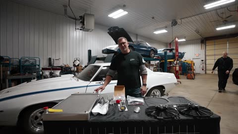 Be Cool Radiator Kit Unboxing for an early 70's CHEVELLE! | West Bend Dyno