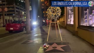 Flowers at Hollywood star honor Ryan O'Neal after star of 'Love Story' and 'Paper Moon' dies