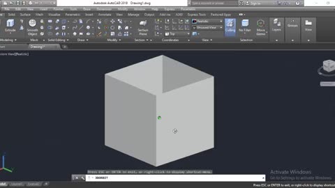 3D Box Smooth Less Object Drawing on AutoCAD by Masroor Khan For Beginners