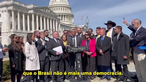 Gustavo Gayer denounces dictatorship in Brazil in US Capitol [IN]