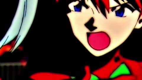 Neon Genesis Evangelion (1995) Sexy Anime women just having a conversation. #anime #waifu