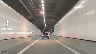 Entering and Exiting the KPE Tunnel in Singapore