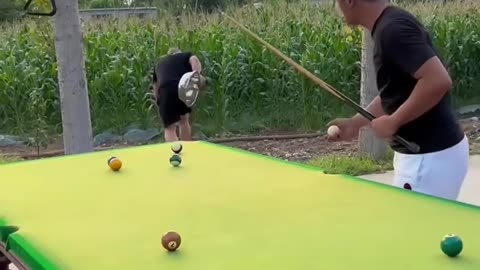 Funny Billiards Video