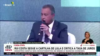 Rui Costa segue a cartilha de Lula e critica a taxa de juros