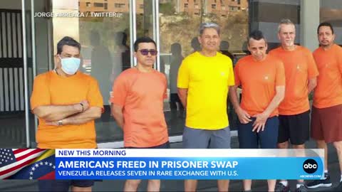 Americans released from Venezuela prison in swap l GMA