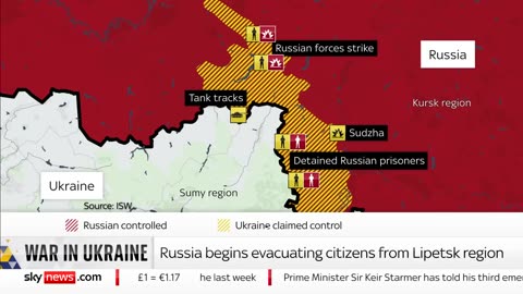 Ukraine forces continue advance into Kursk region | Ukraine War Duration: 03:51 minutes