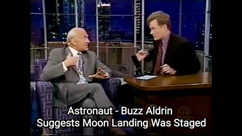 Buzz Aldrin: It was animation.