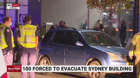 Fire in Sydney building forces 100 residents to evacuate