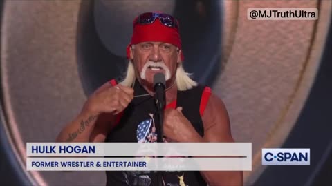 Hulk Hogan Rips Off Shirt Live At RNC