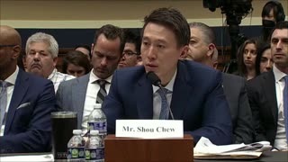 TikTok CEO explains to congress why his kids aren't on the app