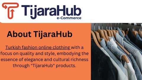 Elevate Your Style with Turkish Fashion Online Clothing at TijaraHub