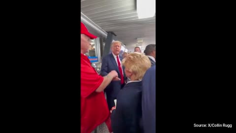 WATCH: Trump Meets Young Supporter Dressed As Him In Heartwarming Video