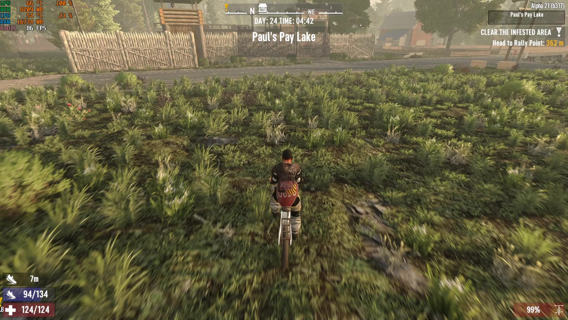 7 Days to Die Day 24 wrenching cars and build Cement Mixer