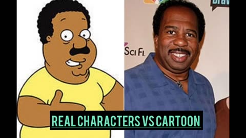 Cartoon characters In Real Life