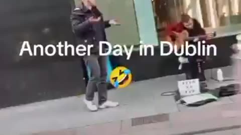 Dublin, Ireland🇮🇪The Foreigner Lazlo Pop who attempted to Snatch a child from