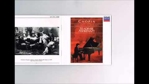 Chopin - Ballade No.3 in A flat Major Ashkenazy