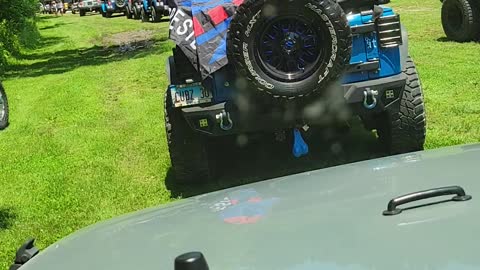 Jeep run for vets