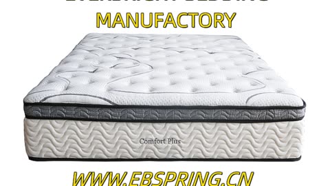 Pocket spring mattress #Comfort Plus# Everbright Bedding EB15-18 #mattressinchinese #bedandmattress